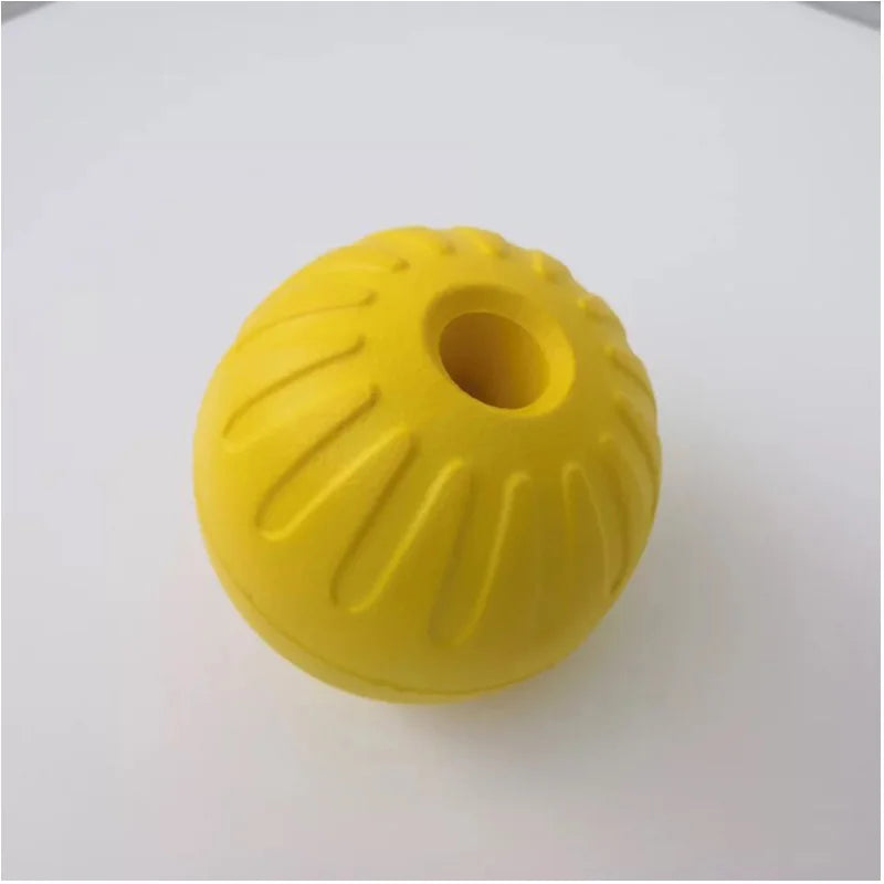 EVA Floating Pet Dog Training Ball Puppy Bite Resistant Ball with Rope Pet Training Ball Chew Toys for Pet Supplies