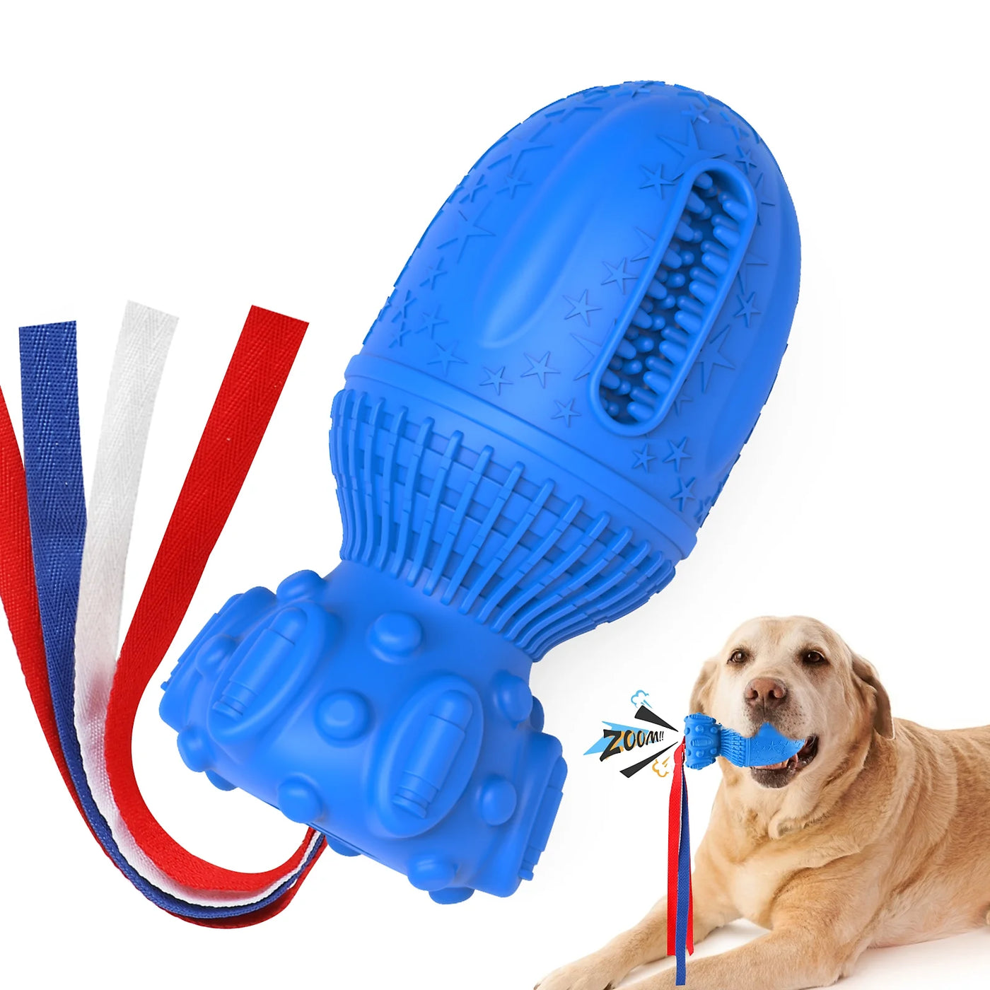 Dog Squeaky Toy for Large Medium Chewers, Interactive Dog Toys."Clearance Product, Random Color, Please Don'T Purchase If You Mind."